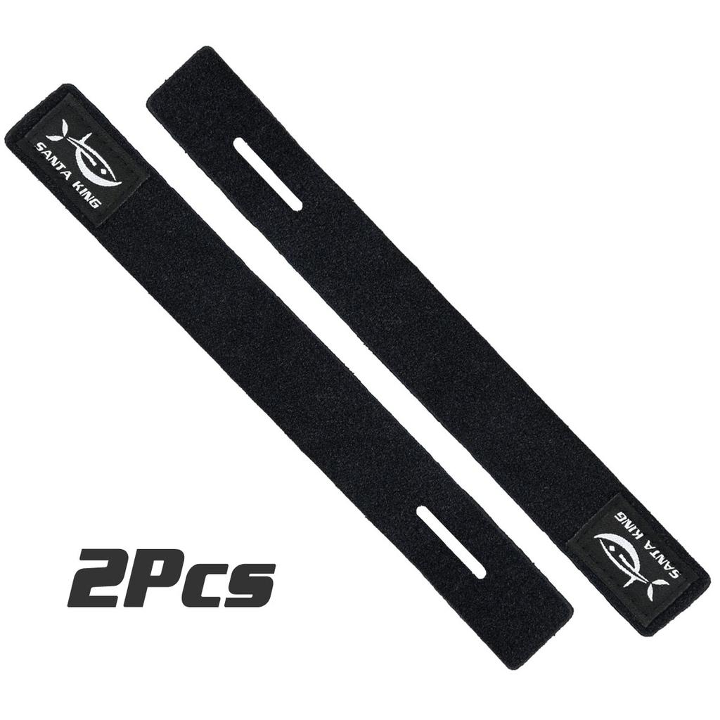 SantaKing Fishing Rod Holders Straps Tie Fastener Hook Belts Loop Cable Cord Ties Belt Elastic Wrap Band Outdoor Fishing Tools