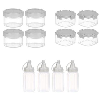 Товары для пикника Bento Коробки для приправ Мини-баночки для специй Аксессуары для барбекю Бутылка для соуса Squeeze