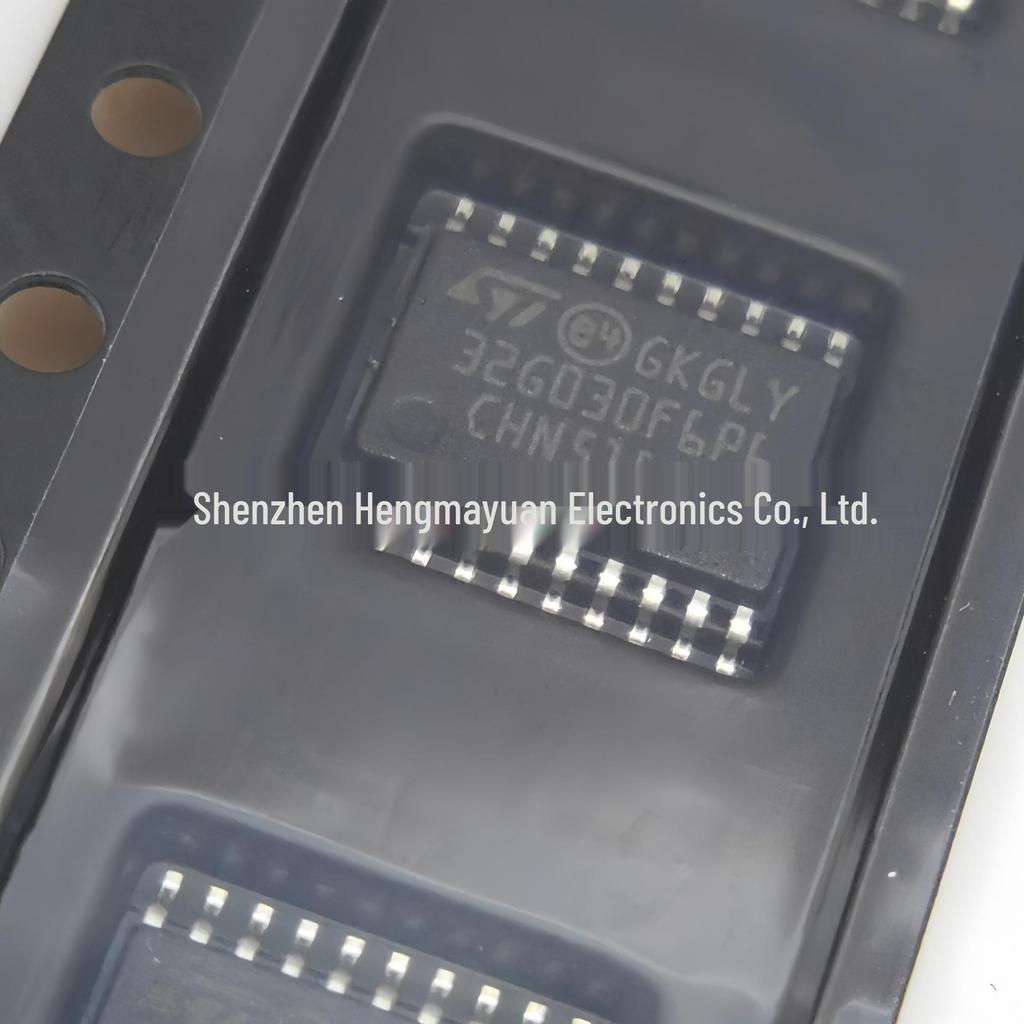 STM32G030F6P6 32-bit Microcontroller Chip, TSSOP-20 Package