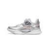 Li Ning Kids Rush Shadow - Extraordinary 1.5 Shock Absorption Rebound Casual Shoes Kids Shoes Silver YKCT052-5