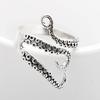 Unisex Open Ring Exaggerated Octopus Tentacles Adjustable Punk Style Polished Knuckle Ring
