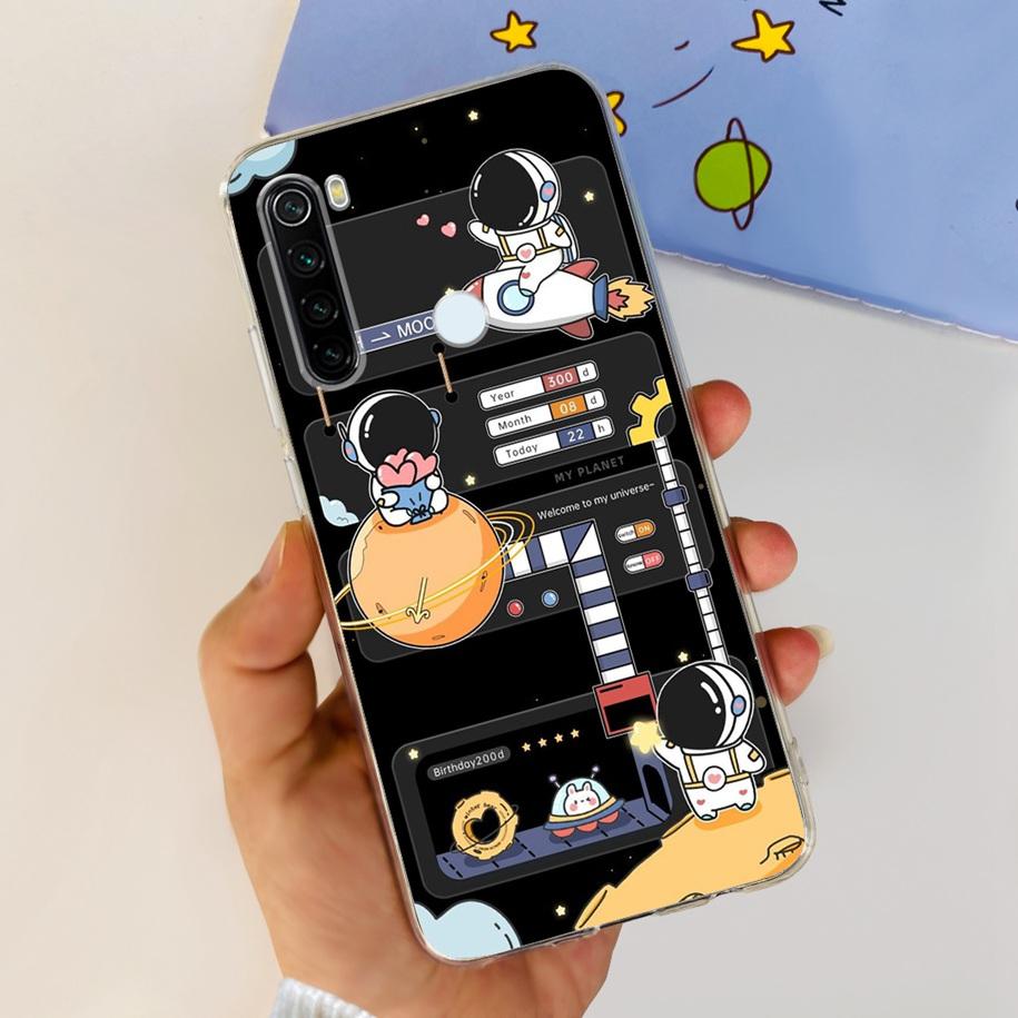 Для чехла Xiaomi Redmi Note 8T Note 8 2021 Чехол Популярный Мраморный Прозрачный Силиконовый Мягкий Funda Для Xiaomi Redmi Note 8 Pro Note8 Coque