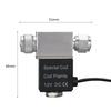 DC 12V Output Connect M10*1 Solenoid Valve for Aquarium CO2 System Regulator External Thread Noiseless Low Temperature Version