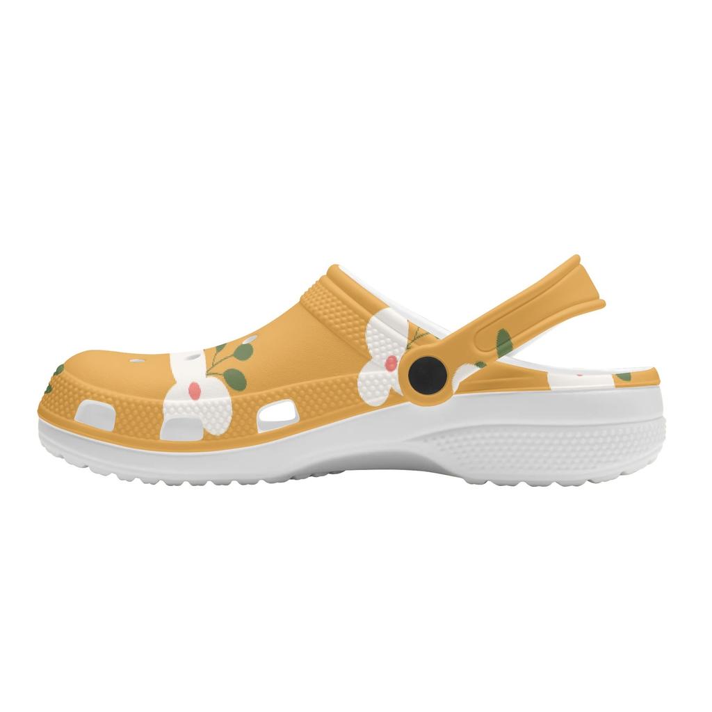 Cute Pattern EVA Clogs for Women Men Lightweight Breathable Slip On Casual Shoes Soft Sole Summer Sandals Lightweight Daily Wear