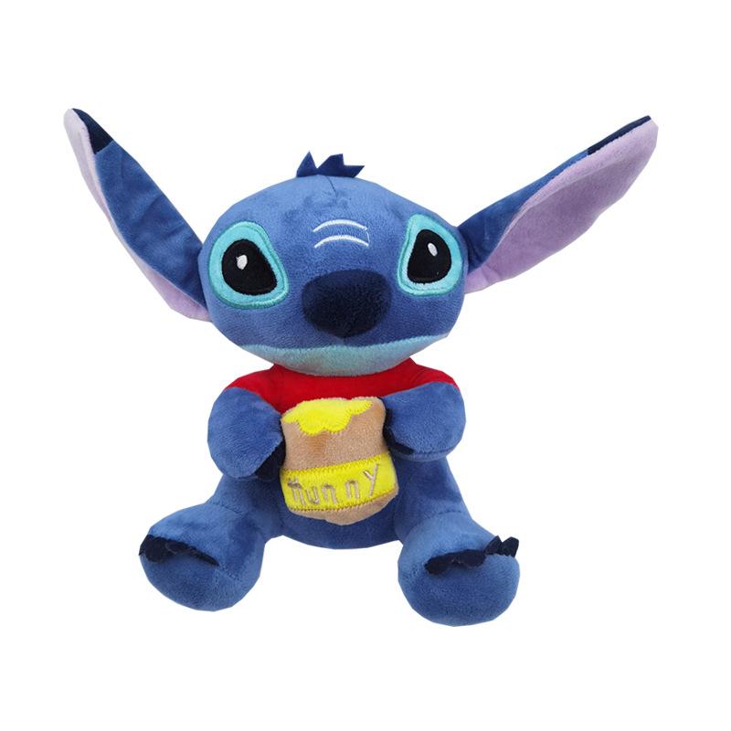 25cm Disney Plush Toy Stitch Original Anime Figures Disney Lilo & Stitch Cute Stuffed Toys Movie Peripherals Soft Ornaments Gift