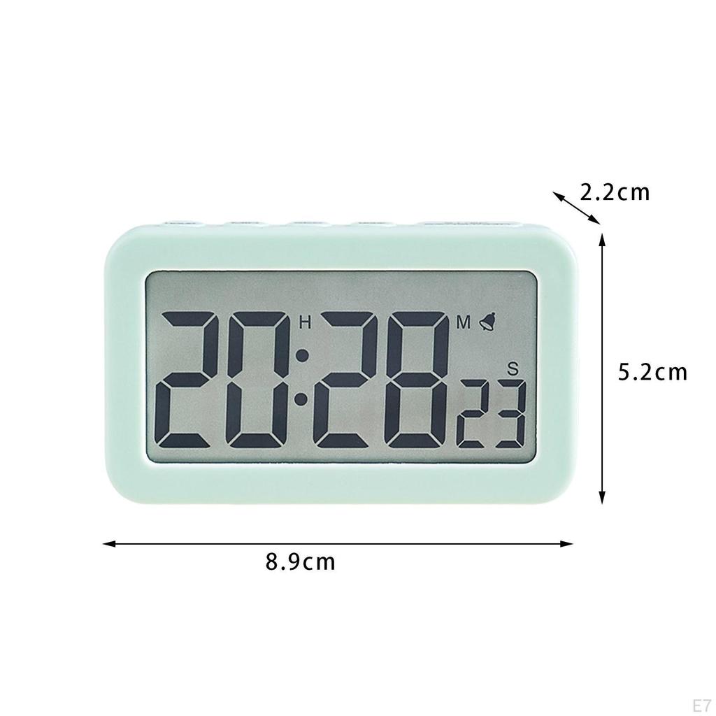 Compact Digital Clock with Timer - Ideal for Home and Office Use