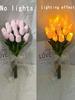 Tulip Simulation Flower Luminous LED Tulip Bouquet Tulip Night Lamp Christmas Gift Valentine's Day Flower Home Decor