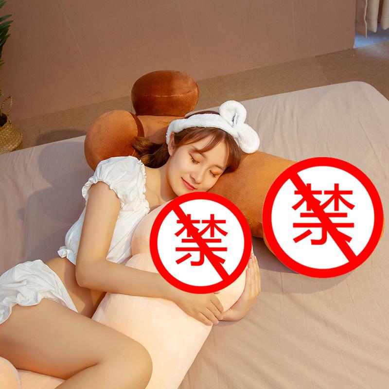 Японская молитва Плюшевая игрушка Длинный пенис Подушка для щипания и бросания Парень Длинный пародийный подарок Песочная скульптура Хитрая кукла