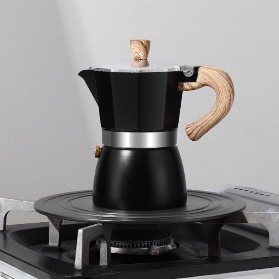 150 мл кофейник легко чистить классический восьмиугольный чайник для мока плита эспрессо кофеварка кухонный гаджет