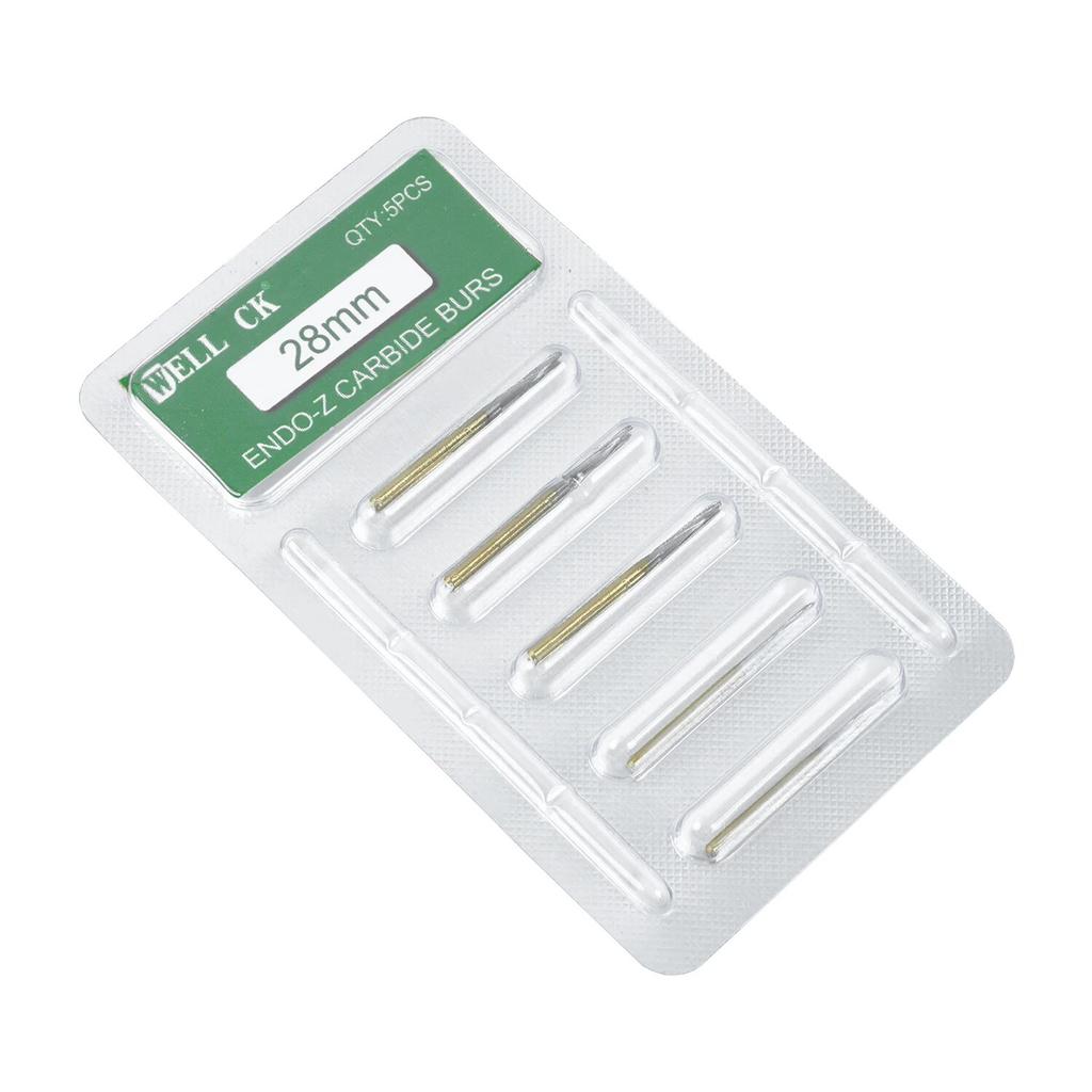 5 шт./кор. WELLCK, стоматологические эндо-Z карбидные боры, хирургические эндодонтические вольфрамовые фрезы для кости, сверло FG 1,6 мм для высокоскоростного наконечника