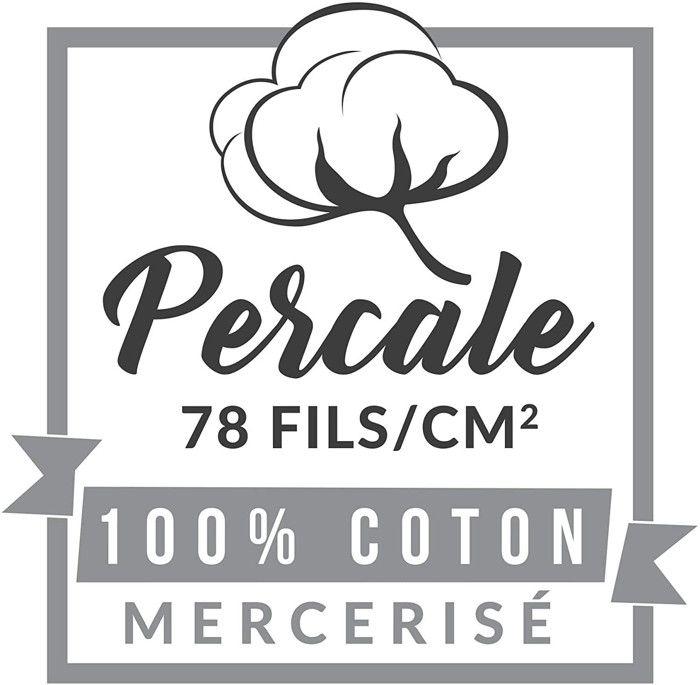 Bolster Case 85x185 Cm Percale Linen