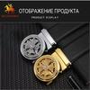 NO.ONEPAUL Men's Belt Metal Automatic Sliding Buckle Fashion Alloy Leather Belts