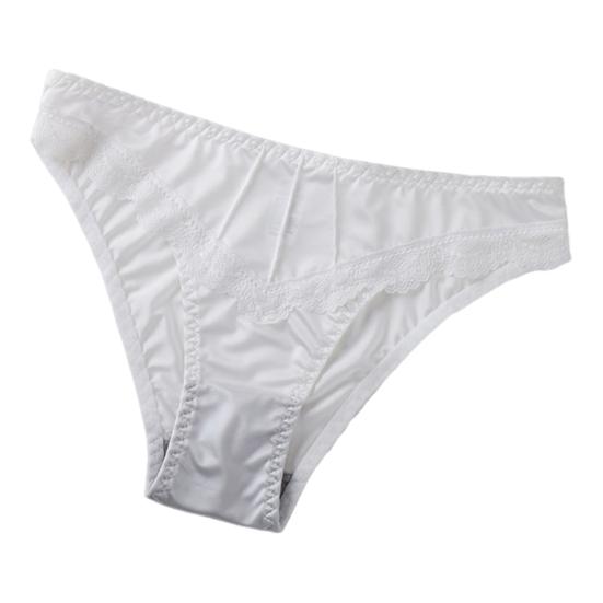 Женские трусы Yousheng с низкой талией, бесшовные, с цветочным кружевом, шелковистые, эластичные, повседневные, для медового месяца, брачной ночи, стринги