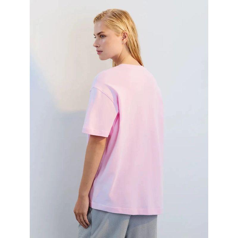 Printed T-shirt Top New Arrival Cute Sweet Printed Fashion Wind Summer Cotton Short Sleeve T-shirt Tops