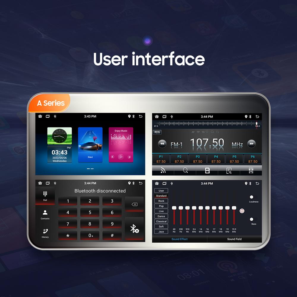 8G+128G Carplay 2 Din Android Radio for Seat Ibiza 6j 2009 2010 2011 2012 2013 AI Voice 4G-LTE Car Multimedia GPS Intelligent Screen 2din Autoradio