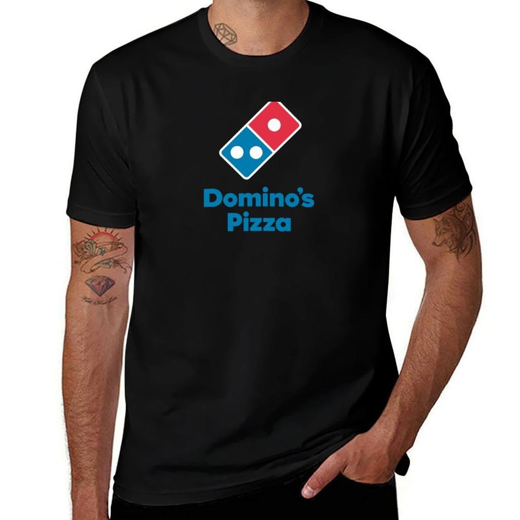 Dominos Pizza T-Shirt Designer Shirts Vintage Anime Shirt Anime Tshirt Big and Tall T Shirts for Men