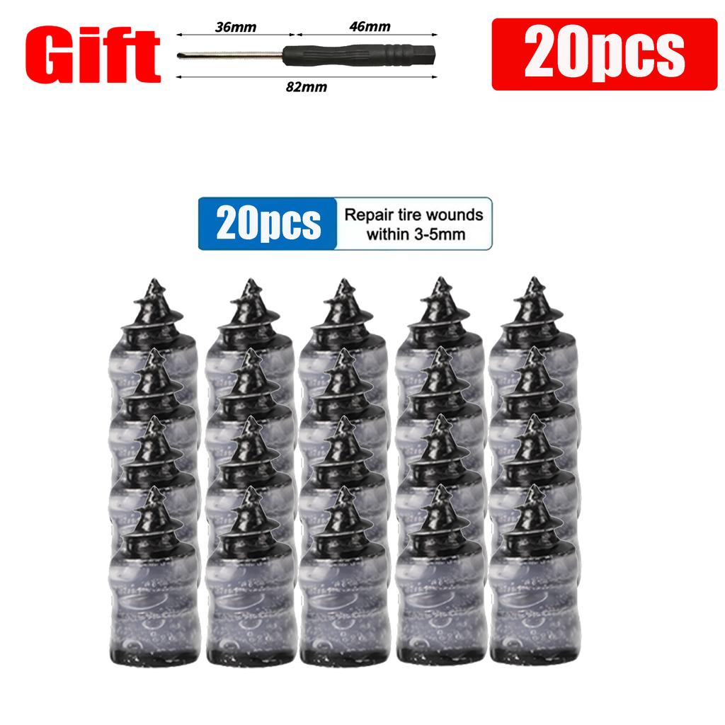 Car Tire Repair Nail Car Wheel Universal Puncture Repair Kit Patch Motorcycle Rubber Screw Automotive Repair Screws