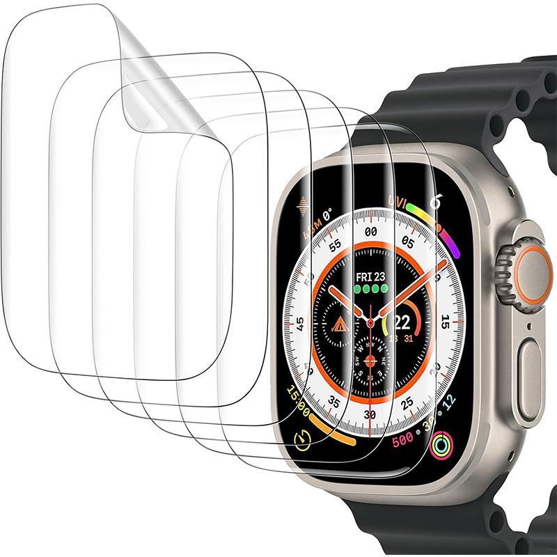 10 шт. Мягкая ТПУ Прозрачная Защитная Пленка для Экрана для Apple Watch Ultra 3 SE 2 Series 11 10 46ММ 42ММ 49ММ 45ММ 41ММ 44ММ 40ММ 46 42 49 ММ Аксессуары для Защиты