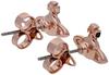 Серьги-пусеты Nano Solitaire из латуни со специальной КОРОБКОЙ и бумажным пакетом [Vivienne Westwood] 62010037/02G372 Женские [Товар]