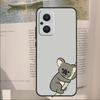 Cute Australia Koala Art Cover For OPPO Reno 11F 12F 13F 14F 10 11 12 13 14 Pro 7 8 Lite OPPO Find X6 X8 X9 Pro Case