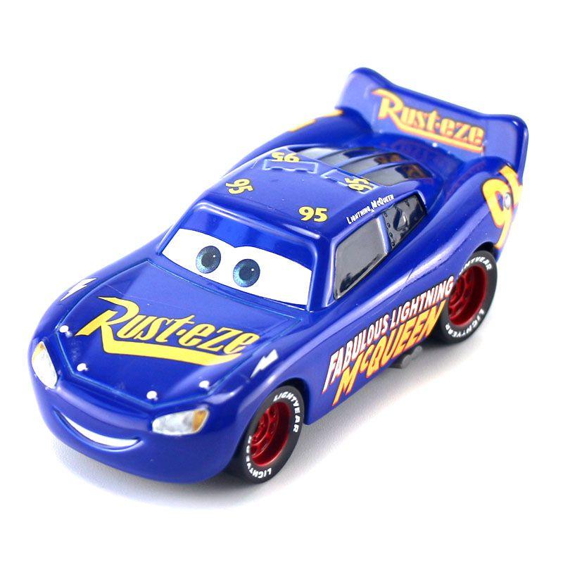 Disney Cars 95 Динозавр Серый Маккуин Сплав Детская Игрушечная Машинка Модель
