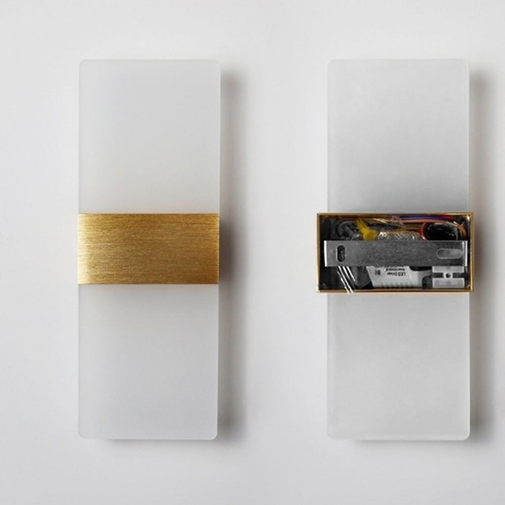 Acrylic Material LED Wall Lamp AC 220V Indoor Wall Light Wall Sconce Lamp Bedside Lighting