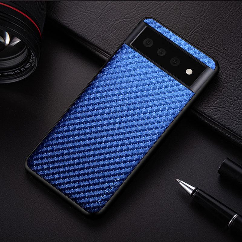 Lightweight Thin Carbon Fiber Case For Google Pixel 7 6 8 Pro 6a 7a Pixel6 Pixel7 Pixel6pro Pixel6a Pixel8 Protective Bag Cover