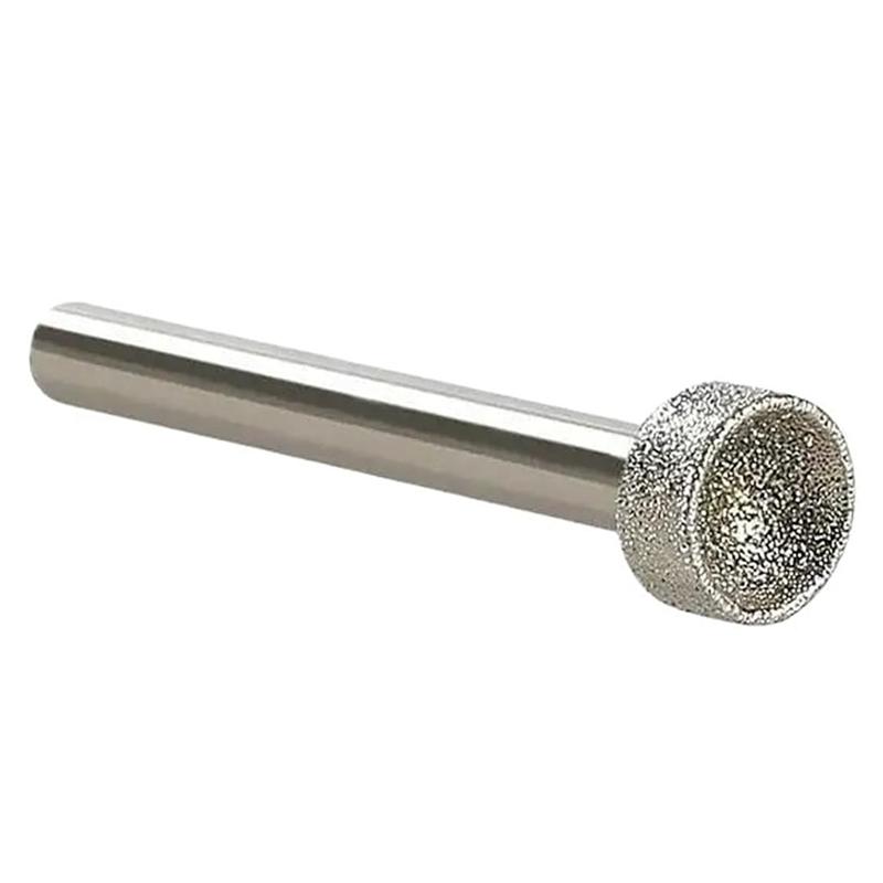 AS60-Алмазный Бор 1 шт. 10-25 мм Сферическая Вогнутая Головка Для Шлифовки Нефрита Янтаря Камня Пчелиного Воска Инструмент