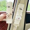 Bear Cartoon Bear Shoulder Cover Rabbit Car Seat Shoulder Cover Bear Rabbit Seat Belt  Female