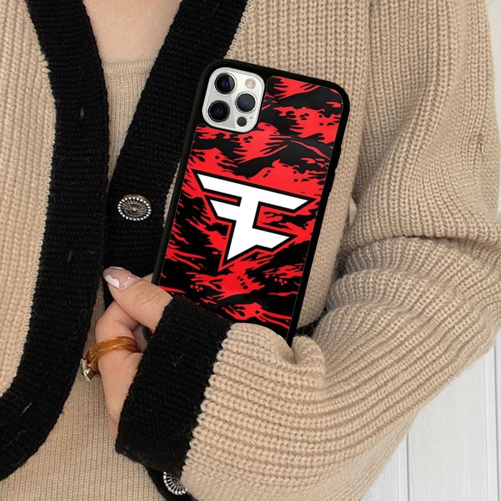 Game FaZe Clan PC+TPU Phone Case For IPhone 17 16 15 14 PRO MAX 11 12 13 PLUS MINI Cover