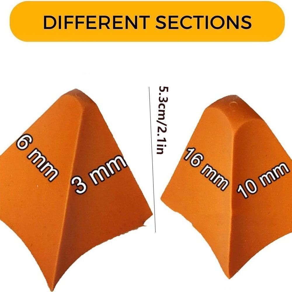 2pcs Spatula Silicone Caulking Tool Corner Caulking Caulk Seam Scraper  Window Grout Edge Removal