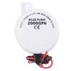 2000GPH Marine Water Bilge Pump Submersible Yacht Boat 12V Caravan Fishing Sea Red-A87Q