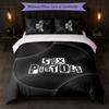 Sex Pistols Print 3Pcs Bedding Set Duvet Cover With Two Pillowcases Soft Bed Linen For Household Bedroom