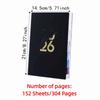 12 Months 2027 Schedule Planner Notepad Wear-resistant To-do List Notebook  Travel
