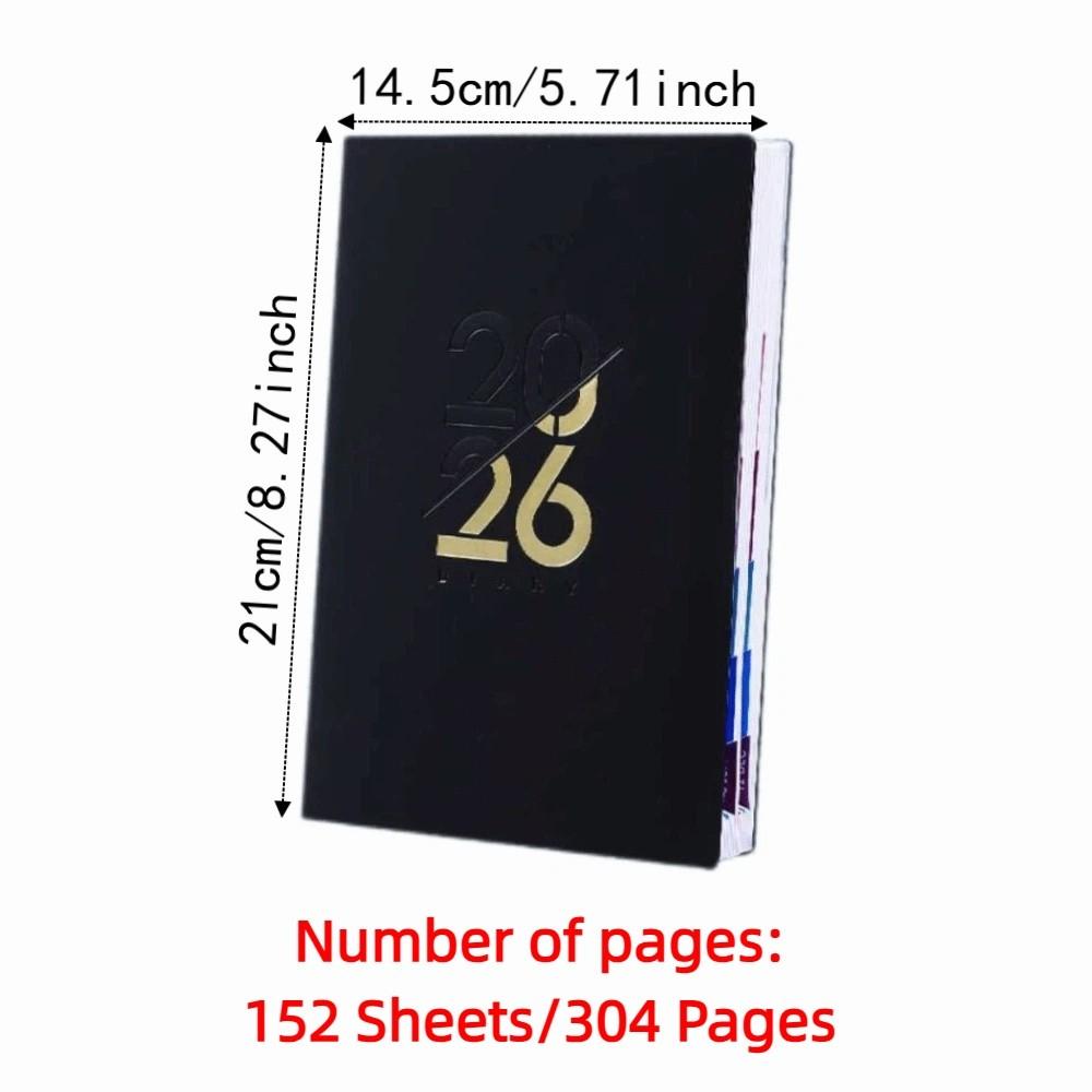 12 Months 2027 Schedule Planner Notepad Wear-resistant To-do List Notebook  Travel