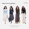 Women's Slim-Fit Irregular Hem Knit T-Shirt