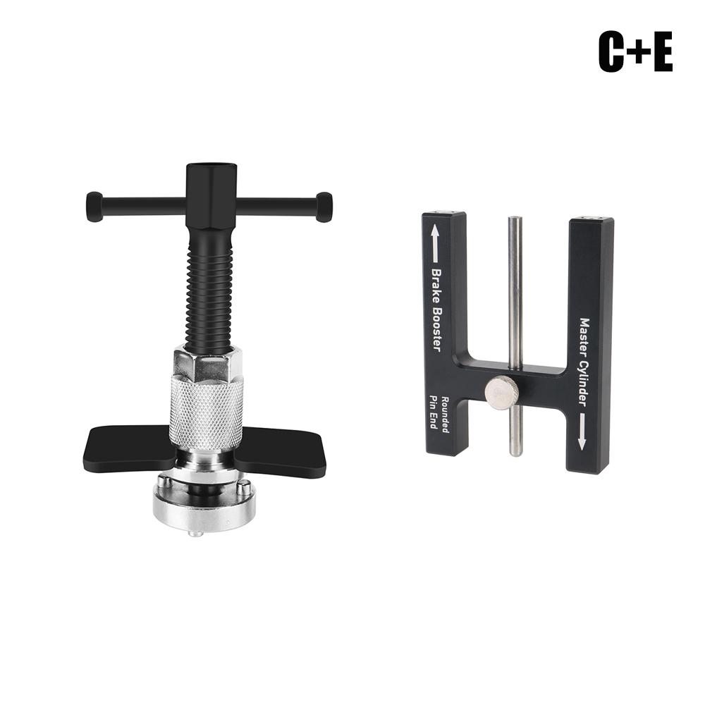 1/12/13PCS Car Disc Brake Pump Caliper Removal 10 Piston Adapter Compressor Set Rewind Back Brake Repair Tools Auto AccessoriesGood product