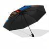 1pc Frog, Rainforest Automatic Open/Close Umbrella, Portable Folding Umbrella for Travel, Themed Events014