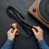 Кабель-переходник 5-контактный DIN (папа) на 4 RCA (мама), Plug and Play, Профессиональный аудиоадаптер, 4,9 фута, Аудиокабель для CD-усилителя