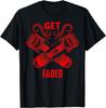Get Faded Парикмахерские машинки для стрижки Графическая футболка Парикмахер Стрижка фейд Стилист Мягкая футболка с коротким рукавом