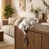 Creative Cartoon Animal 3D Printed Dog Hook Decorative Wall Mounted Dog Shaped Wall Hook Funny Wall Hanger Desktop