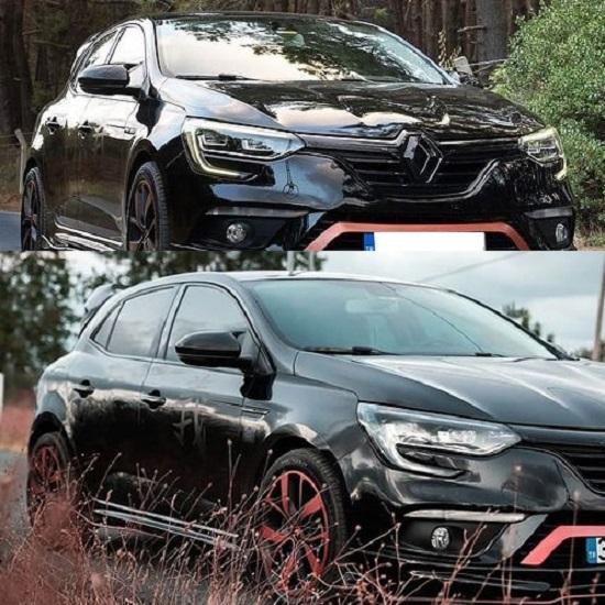 Зеркальная крышка с изображением Бэтмена и летучей мыши для Renault Megane IV 2016 After HB, SDN, черная зеркальная крышка для пианино, правая и левая, 2 шт., автоаксессуары