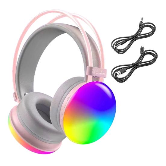 Беспроводная Bluetooth-совместимая гарнитура, длительное время ожидания, проводное/беспроводное подключение, регулируемые наушники