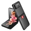 Легкие матовые кожаные чехлы для Samsung Galaxy Z Flip 3 Flip4 5g Flip3 Flip 4 с держателем для карт, деловой чехол