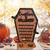 Halloween Advent Calendar Funny Halloween Calendar with Movable Block Bats Pumpkins Ghosts