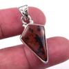 Natural Mahogany Red Obsidian 925 Solid Sterling Silver Gift Pendant 1.50'' N4L38