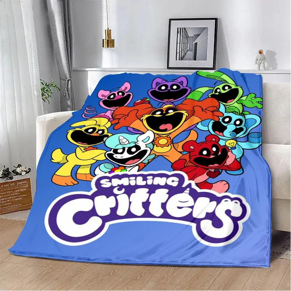 Cute Cartoon CATNAP DOGDAY Printed Blanket Picnic Blankets Warm Blanket Soft and Comfortable Blanket Home Travel Birthday Gift