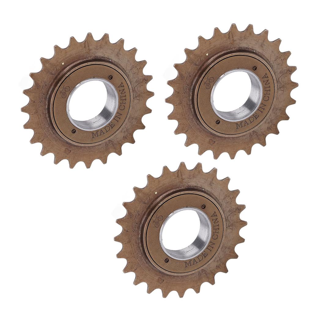 24T Single Speed Flywheel Threaded Speed Freewheel Cycling Replacement Accessory