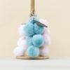 Plush Grape Mini Toy Soft Short Fur Keychain Gift For Girls Couples Decor
