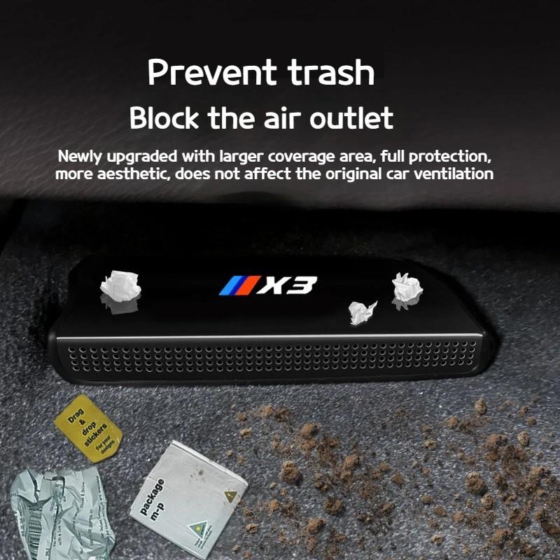 AAAPA1 For BMW X3 G45 2025 Under Seat Air Outlet Protective Cover Car Interior Accessories Under Seat AC Air Outlet Protective Cover